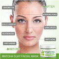 OEM Antioxidans Detox Deep Cleansing &amp; Moisturizing Matcha Green Tea Clay Gesichtsmaske